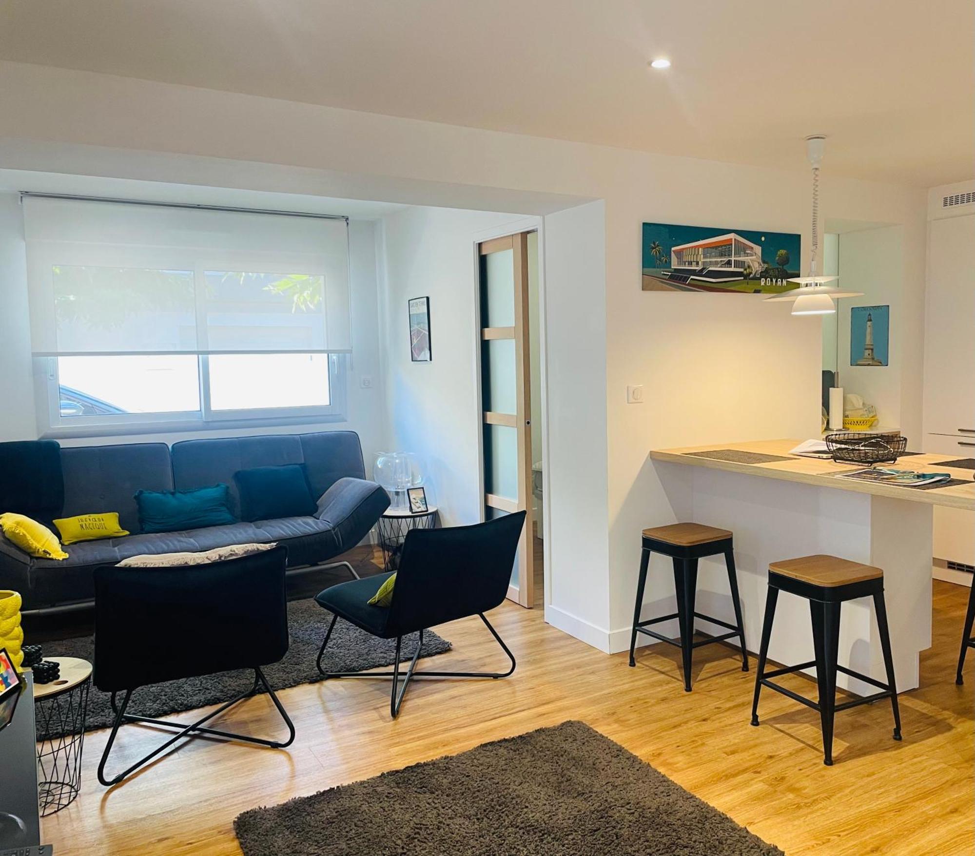L'Auguste - Appartement Terrasse, 450M De La Plage Royan Kültér fotó