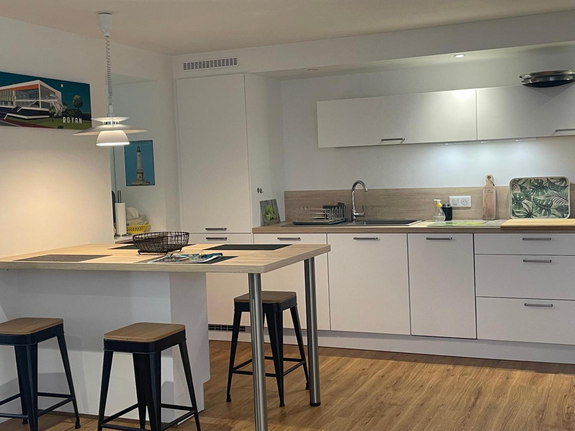 L'Auguste - Appartement Terrasse, 450M De La Plage Royan Kültér fotó